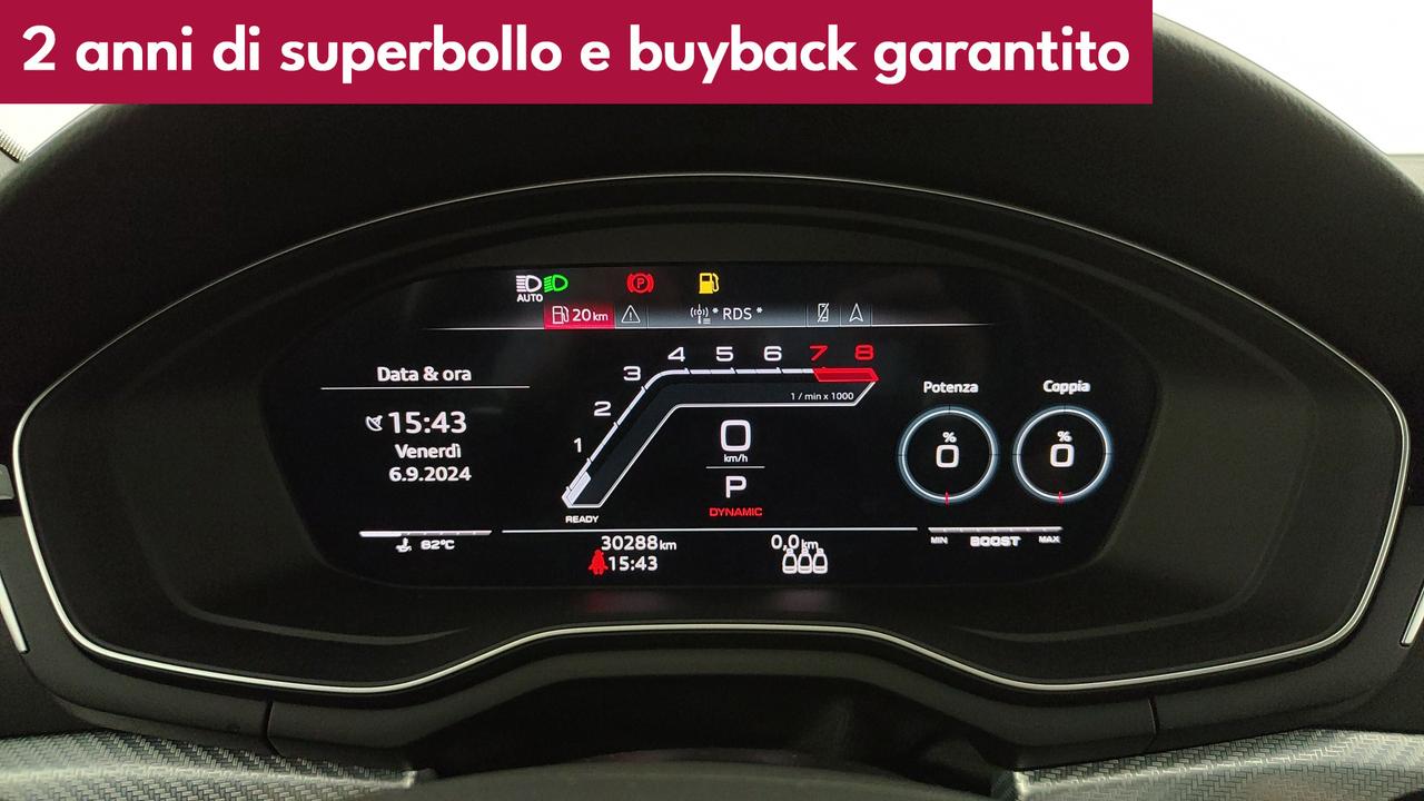 AUDI A4 V 2019 Avant - RS4 Avant 2.9 tfsi quattro 450cv tiptronic