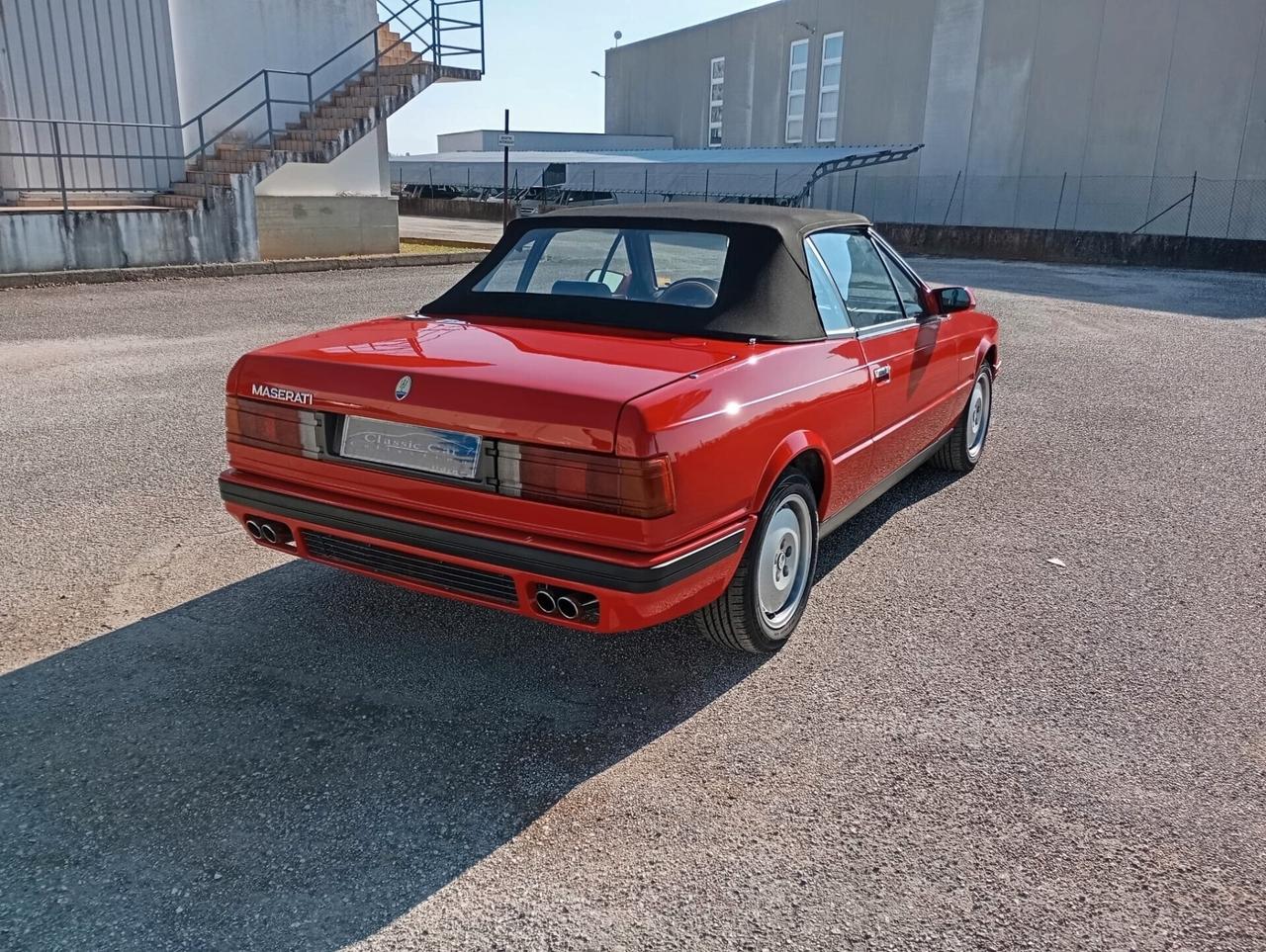 Maserati Spyder BITURBO - 2.0 V6 223CV - ROSSO CORSA