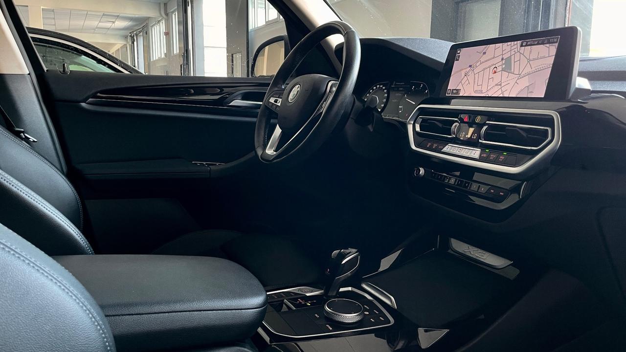 BMW X3 X-DRIVE 20D 48V 2.0 BUSINESS ADVANTAGE 190 CV - FULL LED, PELLE, TELECAMERE 360°
