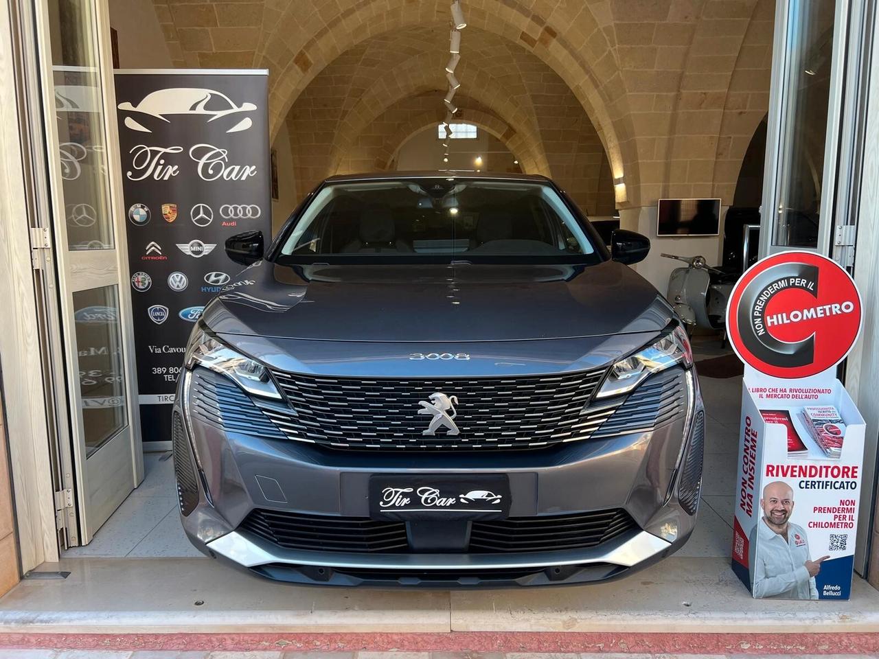 PEUGEOT 3008 ALLURE 1.5 130CV PELLE NAVI CAM ANNO 2022