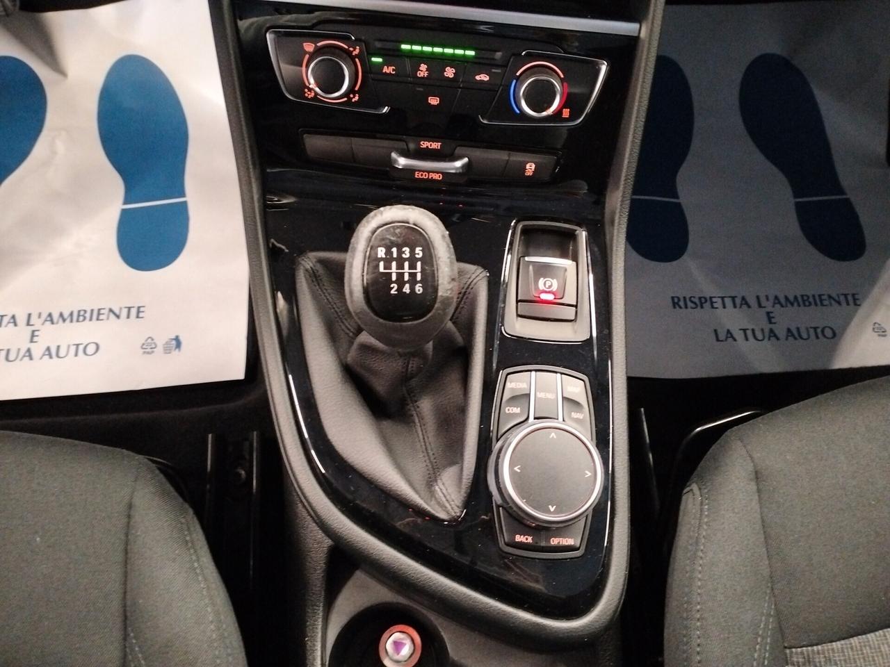 Bmw 216 216d Active Tourer - NEOPATENTATI - 7 POSTI