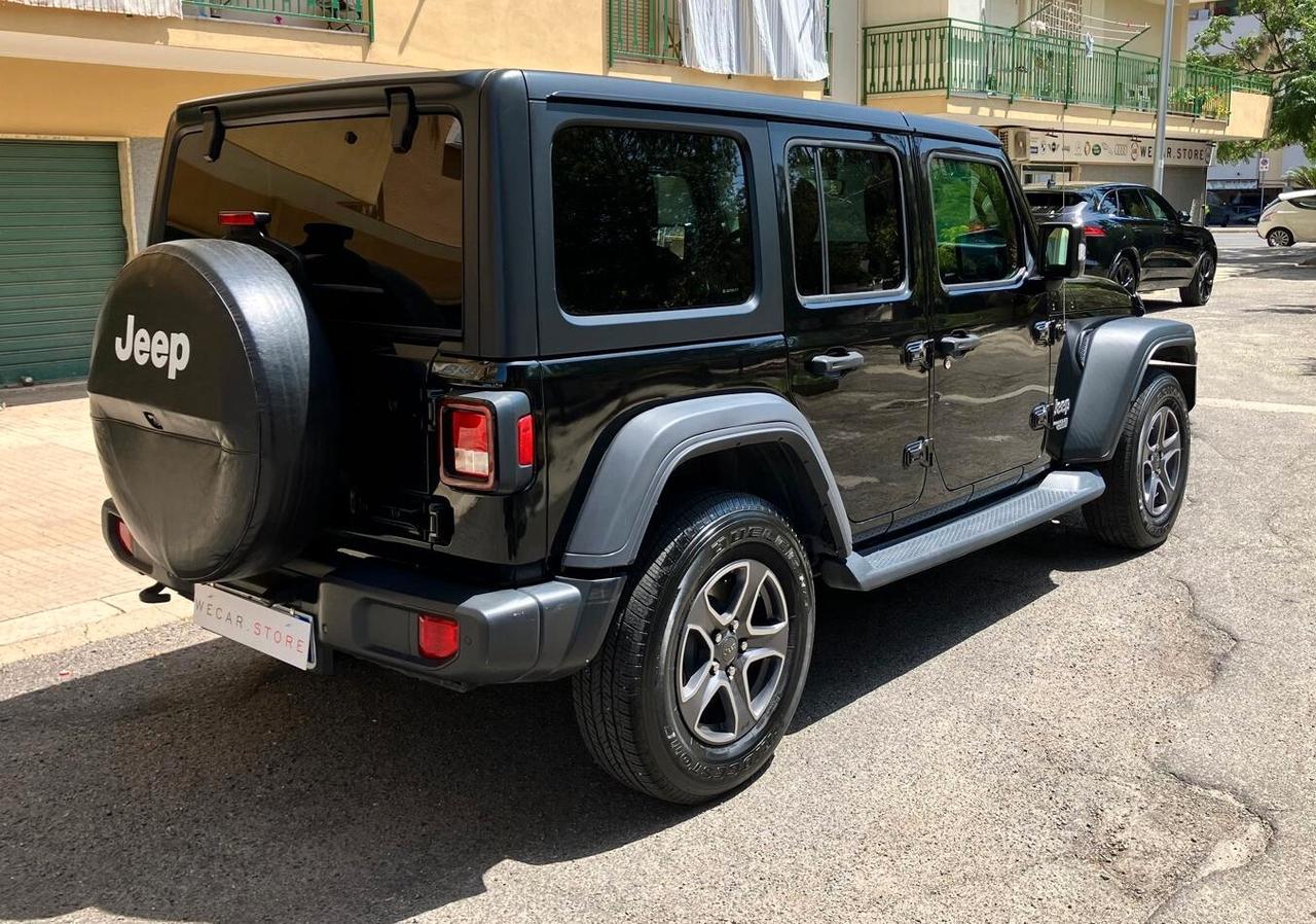 Jeep Wrangler Unlimited 2.2 Mjt II Sahara uff ITA cert