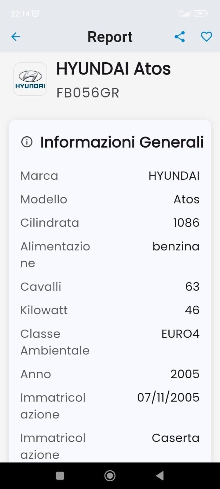 Hyundai Atos Prime 1.1 12V Active