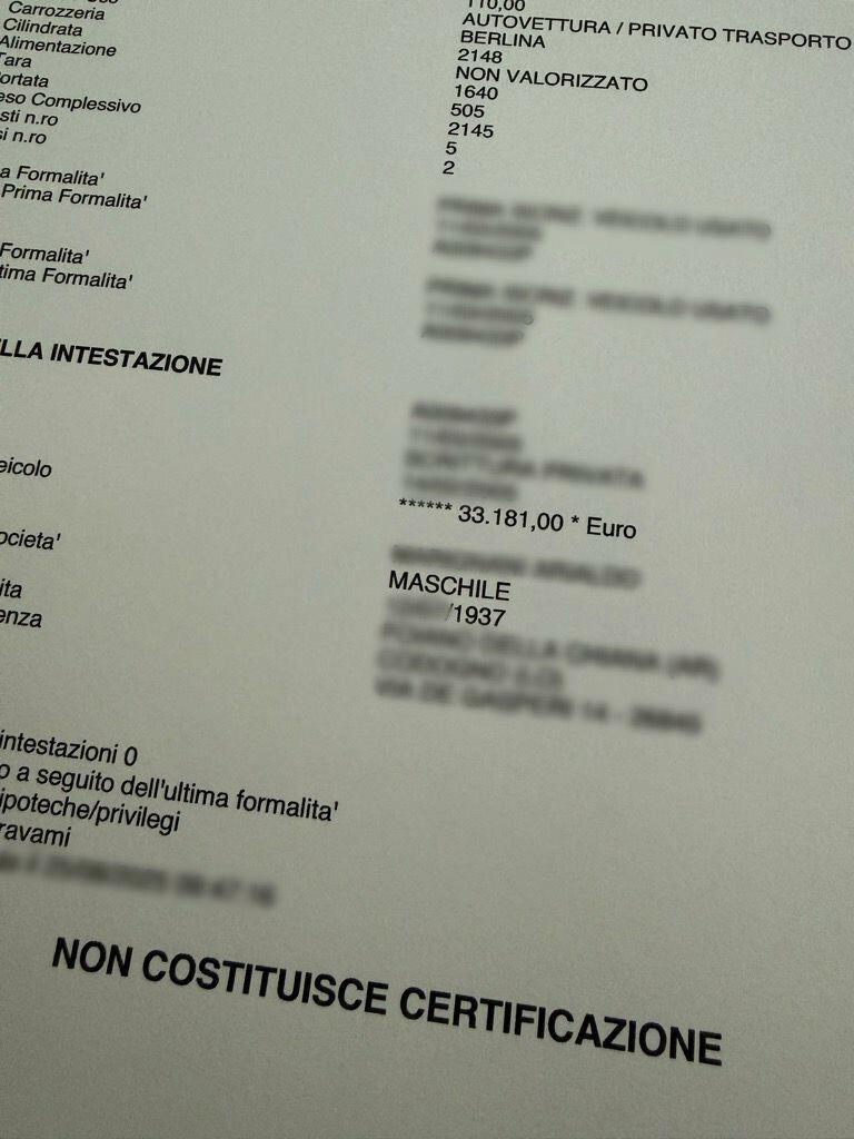 Mercedes-benz classe E 220 CDI Classic berlina - Unico P.