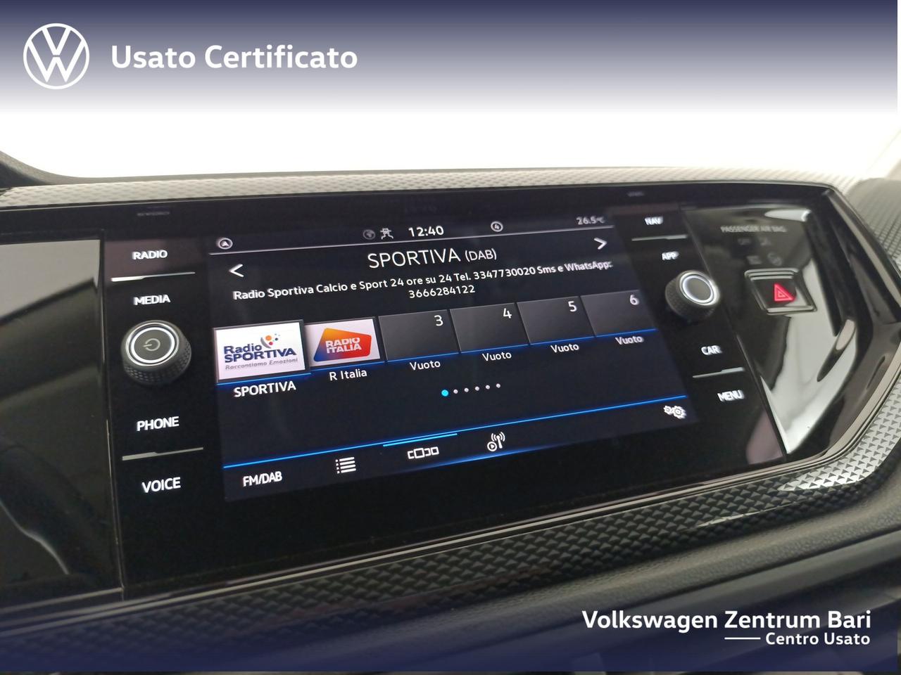 Volkswagen Taigo 1.0 tsi life 95cv
