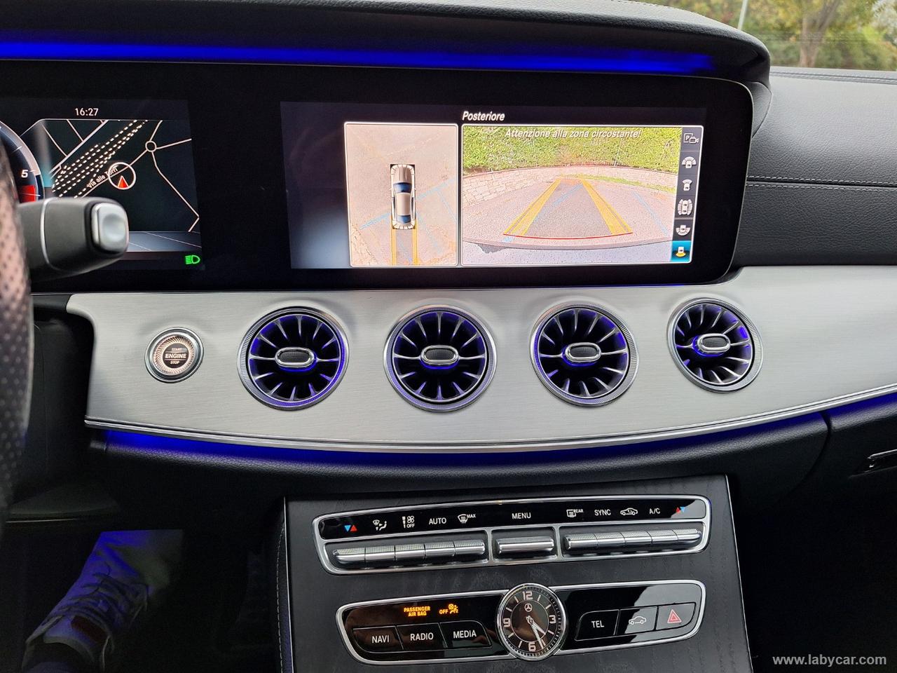 MERCEDES-BENZ E 220 d 4Matic AMG Premium TETTO CAMERA 360 MEMORIE