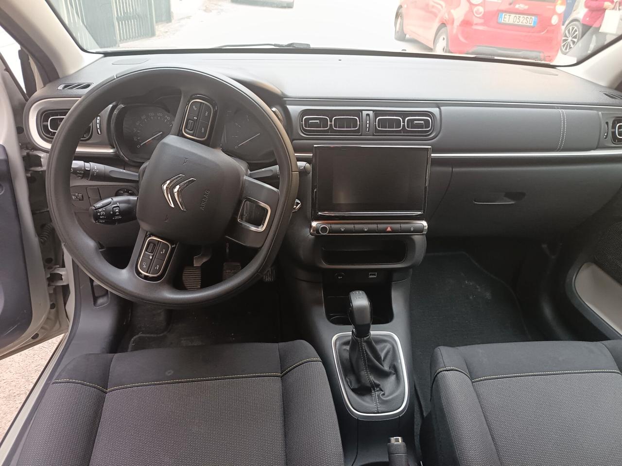 Citroen C3 PureTech Plus km 61000 unico propietario