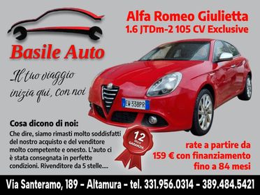 Alfa Romeo Giulietta 1.6 JTDm-2 105 CV Exclusive