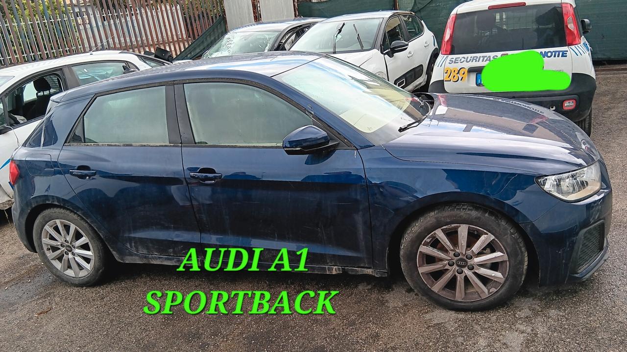 Audi A1 sportback incidentata sinistrata mondialcars 022