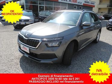 SKODA Kamiq 1.0 TSI 110cv Ambition -OK NEOPATENT.- "44.000 Km"