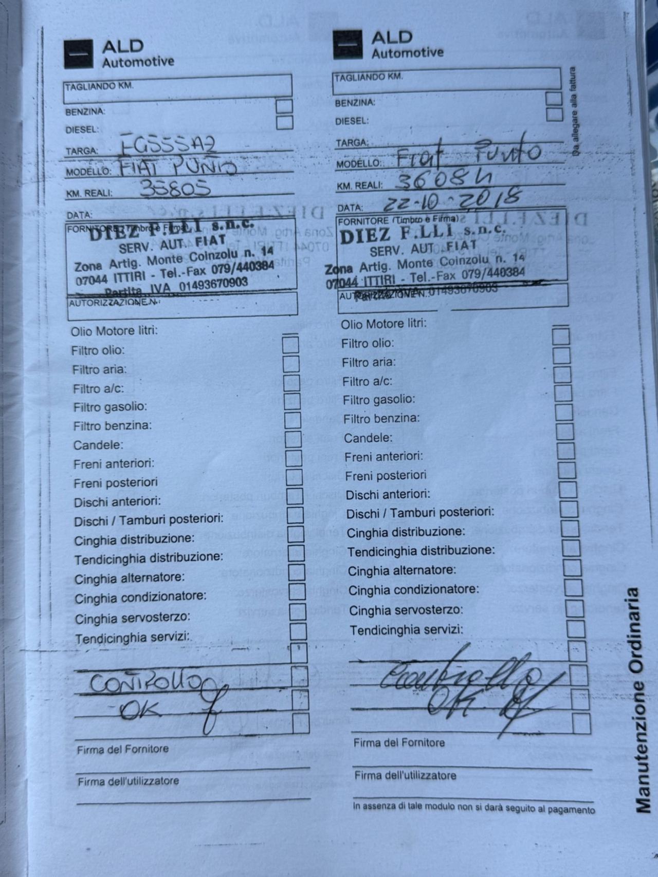 Fiat Punto 1.3 MJT II S&S 95 CV 5 porte Lounge