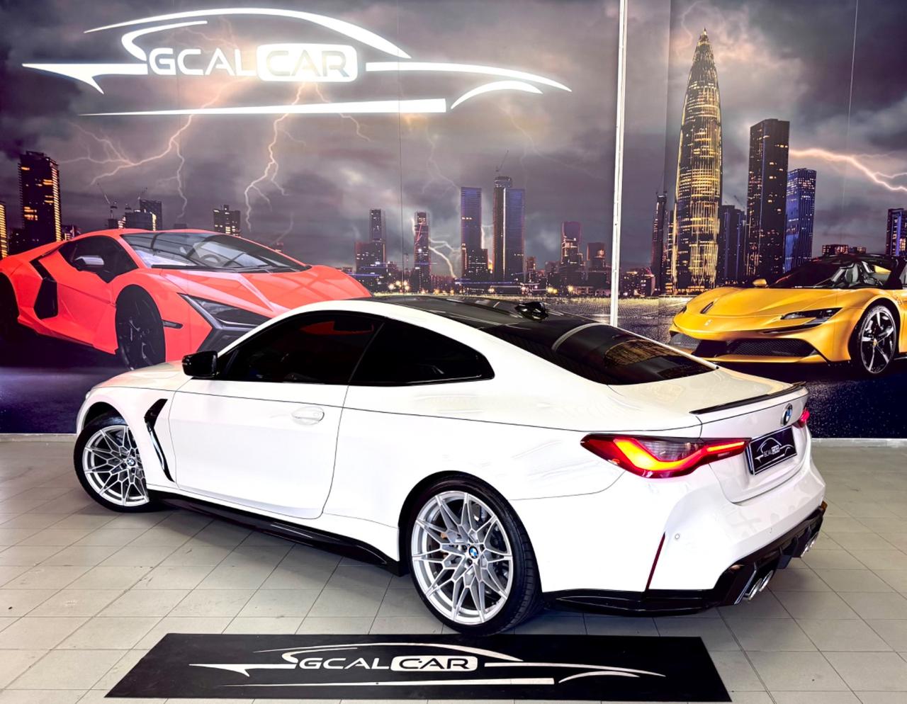 Bmw M4 COMPETITION 510CV CARBONCERAMICI + SEDILI CARBON + SCARICO OK PERMUTE CERTIFICATA