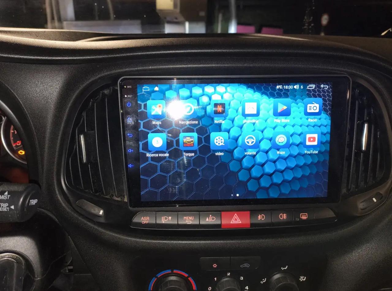 Fiat Doblo Doblò 5 P N1 con CarPlay e telecamera posteriore