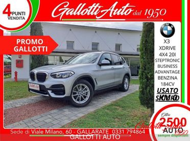 BMW X3 xDrive20i Business Adv.-PROMO GALLOTTI