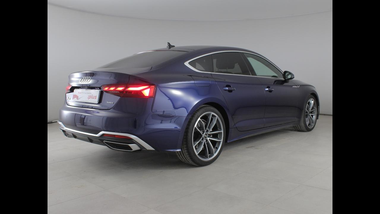 AUDI A5 II 2020 Sportback - A5 Sportback 40 2.0 tdi mhev S line edition quattro 204cv s-tronic