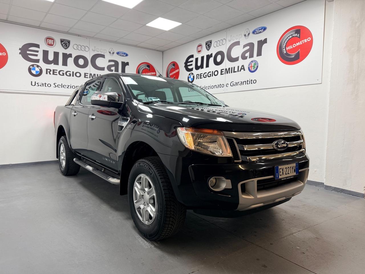 Ford Ranger 2.2 TDCi aut. DC Limited 5pt. 12/2014 EURO 5B NEOPATENTATI GANCIO TRAINO