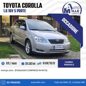 TOYOTA Corolla 1.6 16V 5 porte