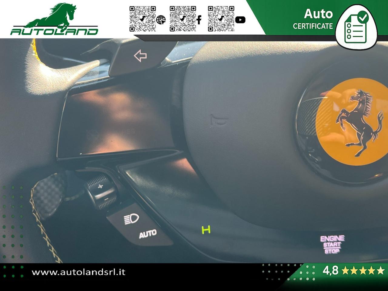 Ferrari 296 GTB Assetto Fiorano UNICO PROPRIETARIO