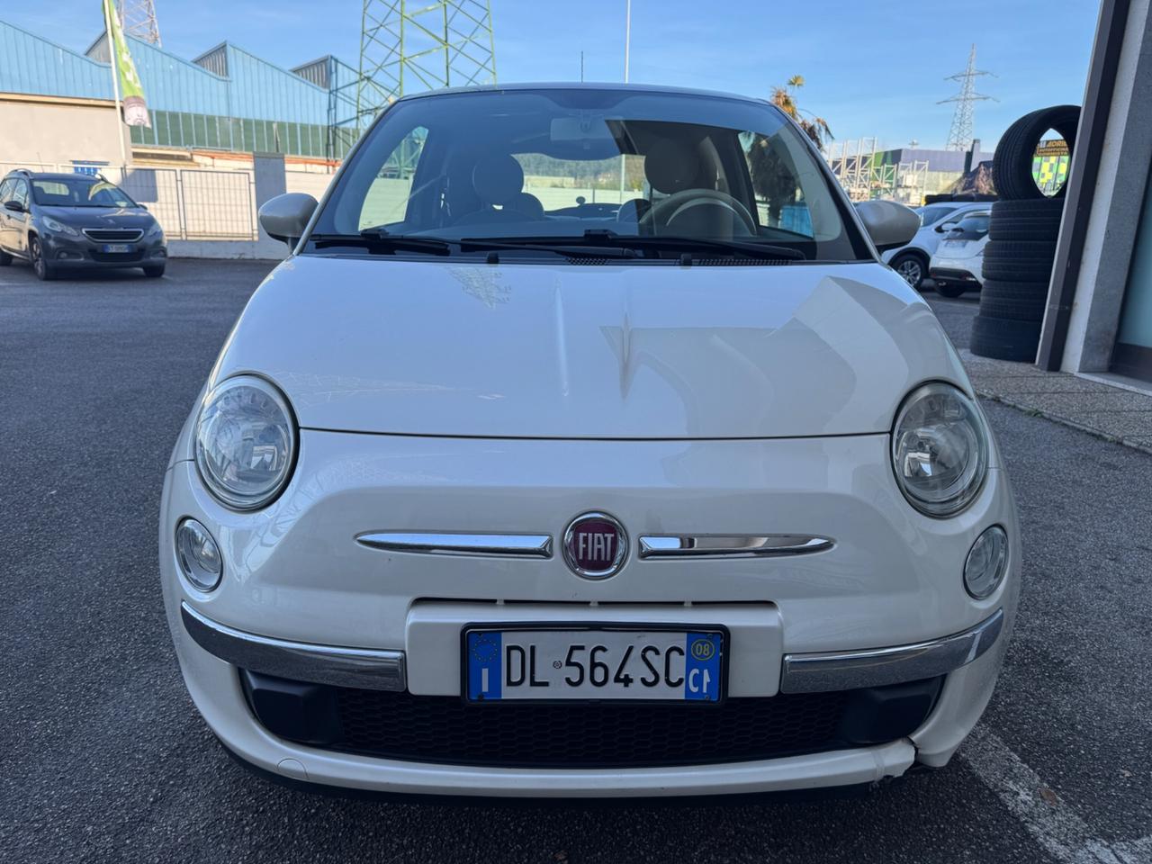 Fiat 500 1.2 Lounge bianco perla
