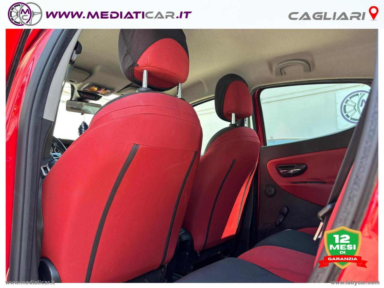 LANCIA Ypsilon 1.3 MJT 95 CV 5p. S&S Black&Red