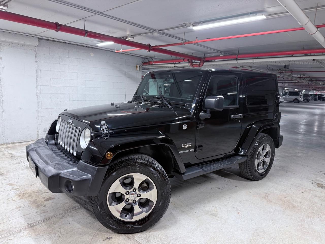 Jeep Wrangler 2.8 CRD 200cv Sahara - GANCIO TRAINO