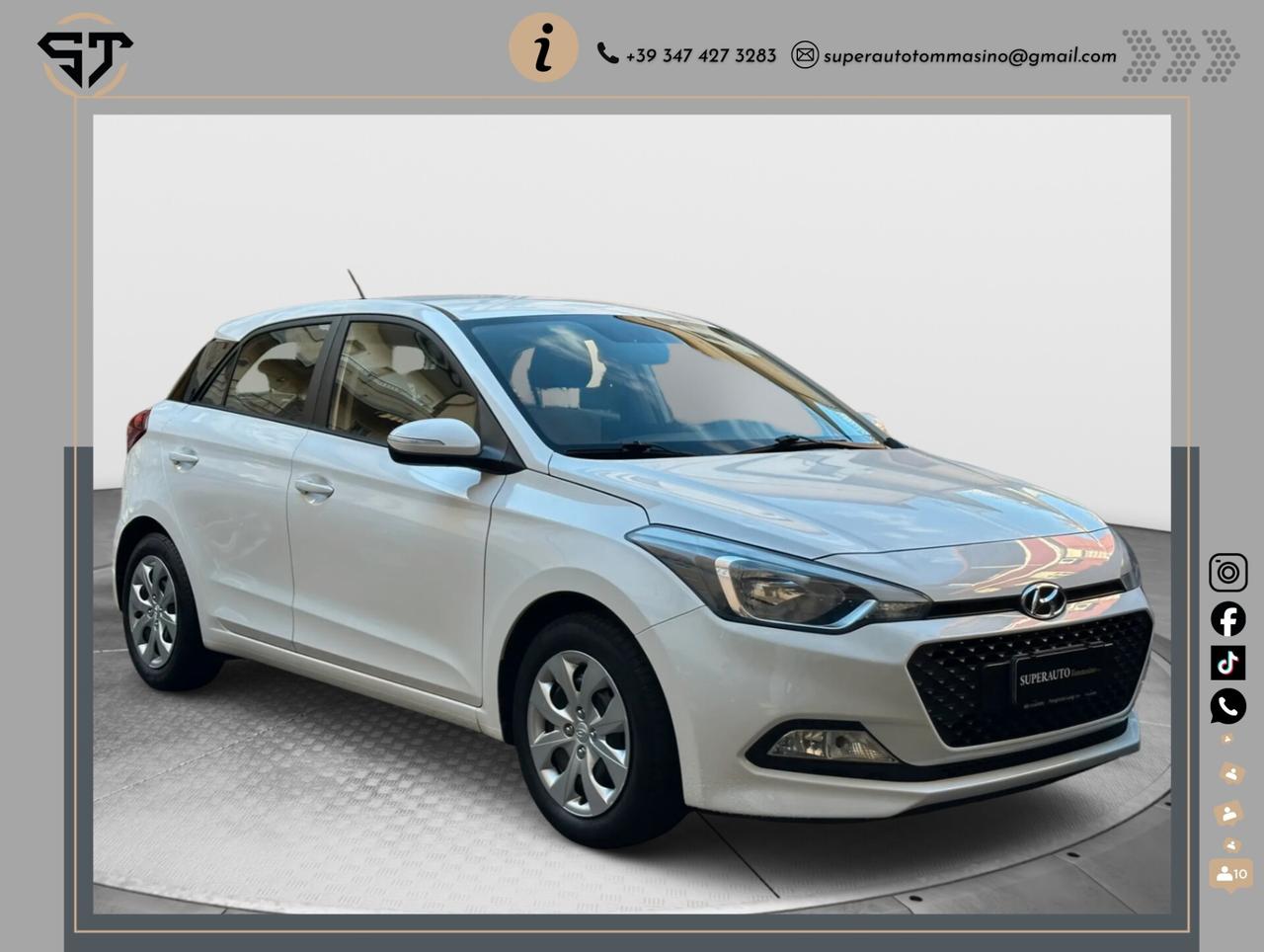 Hyundai i20 CC 1.100 CRDi 12V 5 porte