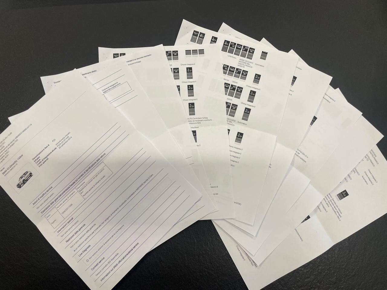 BMW X3 XDRIVE XLINE-KM CERTIFICATI-TETTO APRIBILE