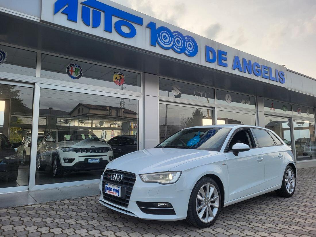 Audi A3 SPB 2.0 TDI 150 CV S tronic + F1 ***S-LINE EDITION ***