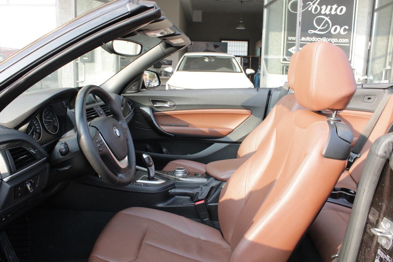 Bmw 220 d Cabrio Luxury STEPTRONIC PRONTA CONSEGNA