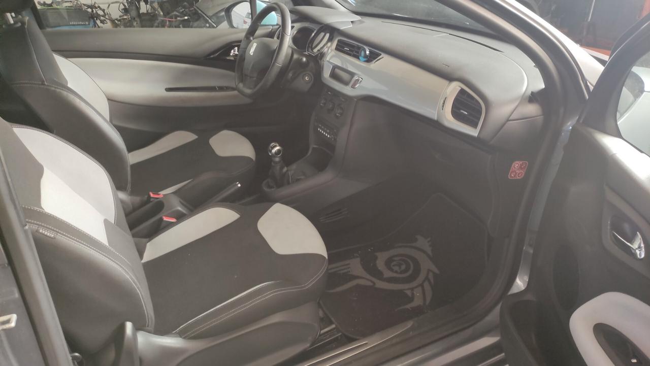 Citroen DS 3 1.4 VTi 95 Chic 70KW NEOPATENTATI - 2010