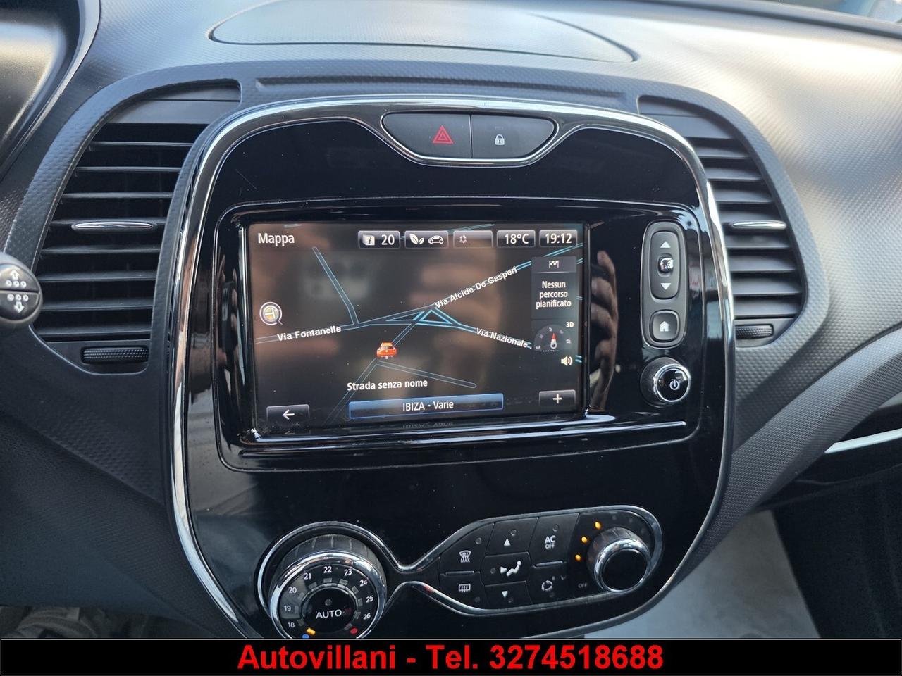 RENAULT CAPTUR 1.5 DCI 8V 90 CV STARTESTOP ENERGY R-LINK KM 77000