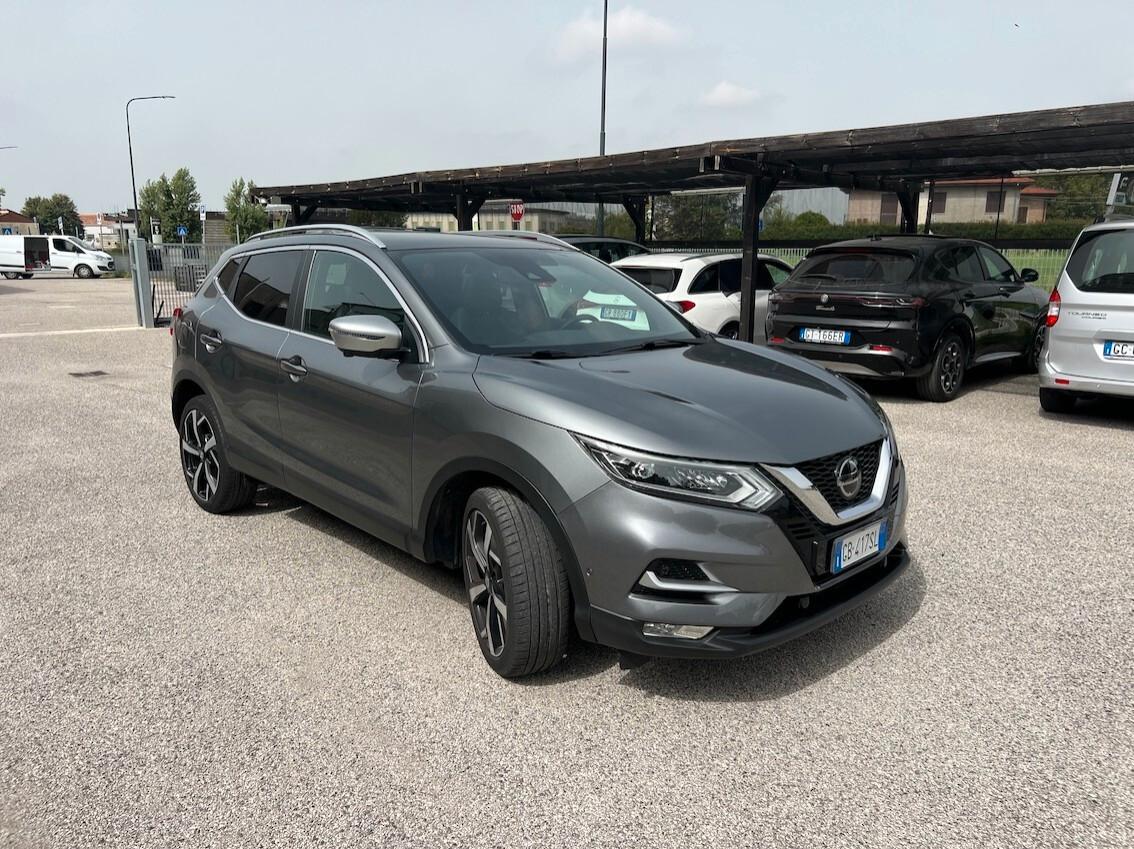 Nissan Qashqai 1.3 dig-t Tekna 160cv TETTO PELLE LED 1 PROPR.