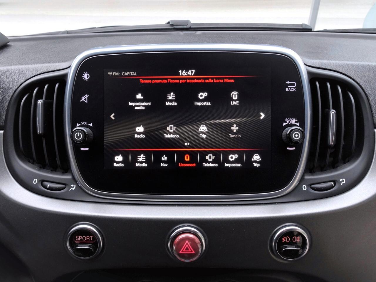 ABARTH 595 esseesse 70th 180CV AKRAPOVIC/CARPLAY