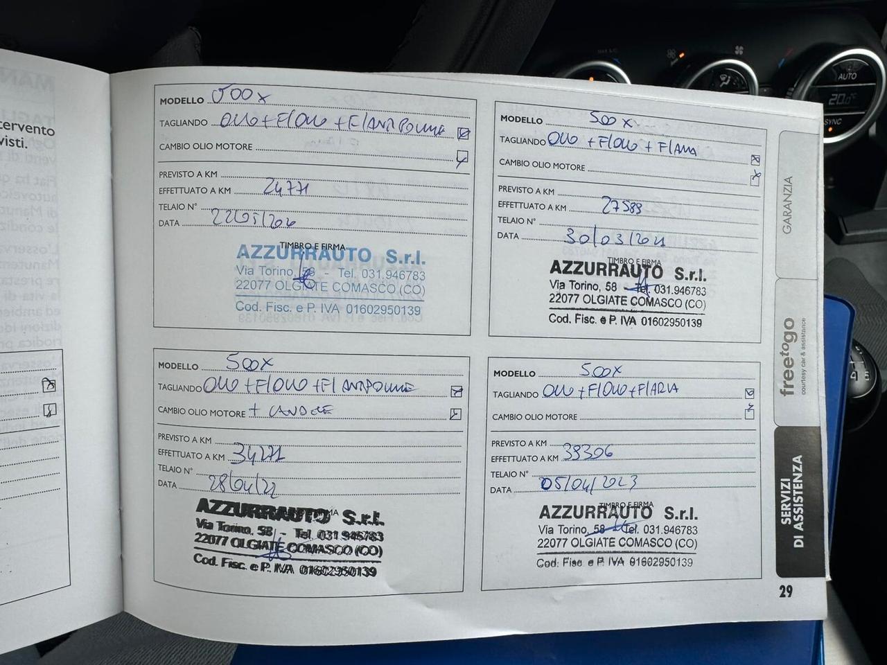 Fiat 500X 1.4 MultiAir 140 CV Cross Plus