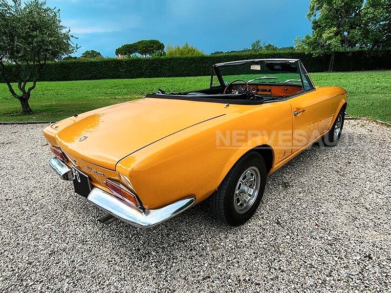 Fiat 124 Spider 1400 1968 CRS ASI – GIALLO POSITANO TARGHE NERE