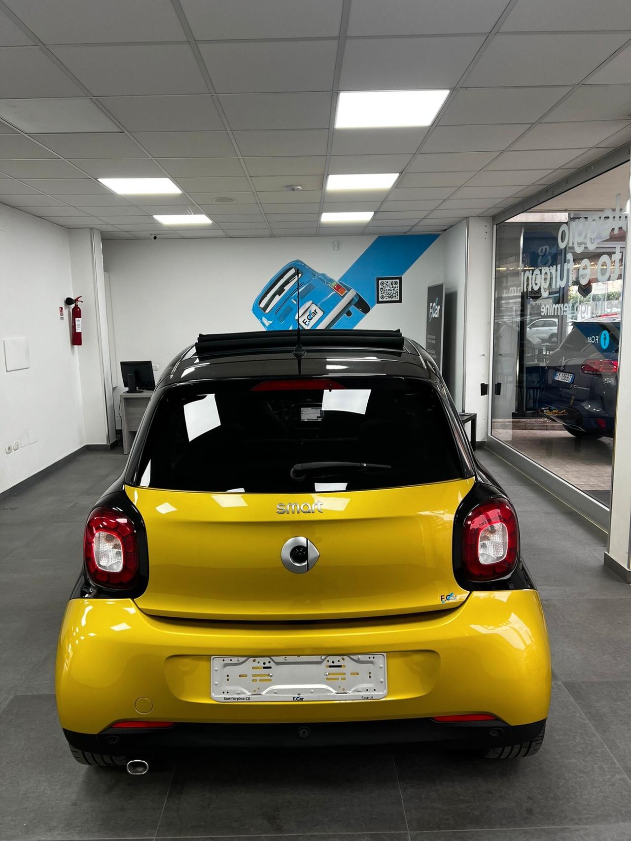 Smart ForFour 90 0.9 Turbo twinamic Prime PACCHETTO LUCI CON CAMBIO F1