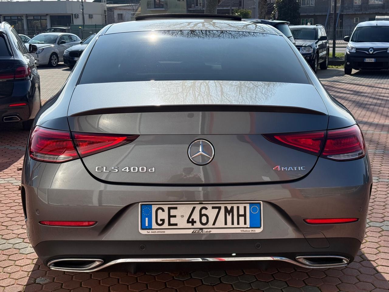 Mercedes-benz CLS 400 d 4Matic Auto Premium Plus PELLE ROSSA/TETTUCCIO