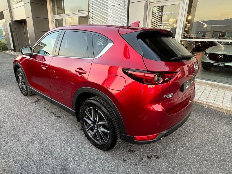 Mazda CX-5 2.2L Skyactiv-D 175CV 4WD Exclusive + CRUISE PACK + LEATHER PACK WHITE SOUL RED CRYSTAL