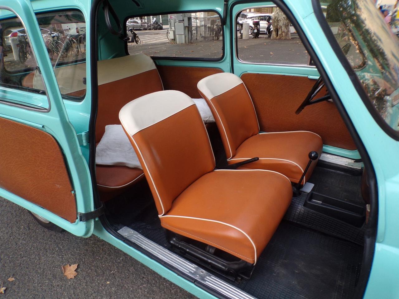 FIAT Autobianchi 500F - GIARDINIERA - ESEMPLARE UNICO - ISCRITTA ASI - LIBRETTO ORIGINALE