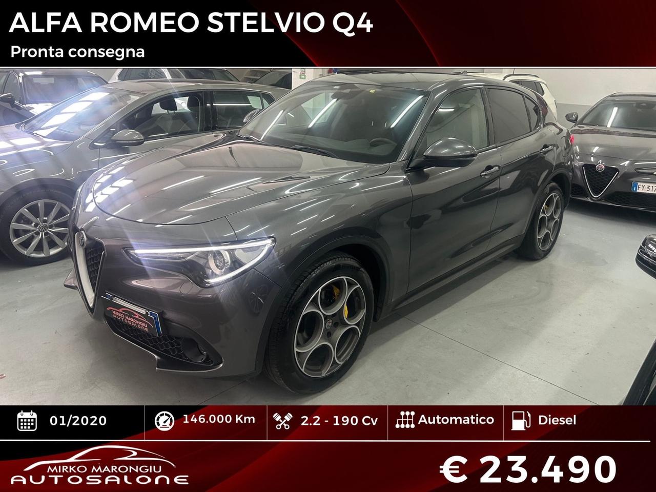 Alfa Romeo Stelvio 2.2 190 CV Q4 Executive FINANZIABILE