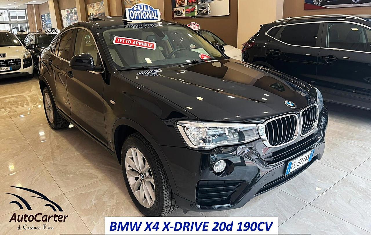 Bmw X4 xDrive20d --TETTO-PARI AL NUOVO