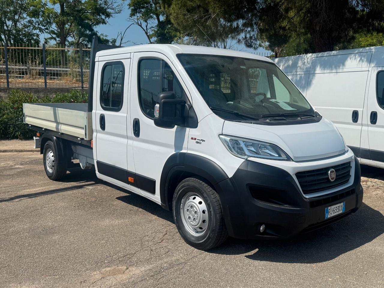 FIAT DUCATO 2.3 MJ 130CV. CASSONATO DOPPIA CABINA 7 POSTI