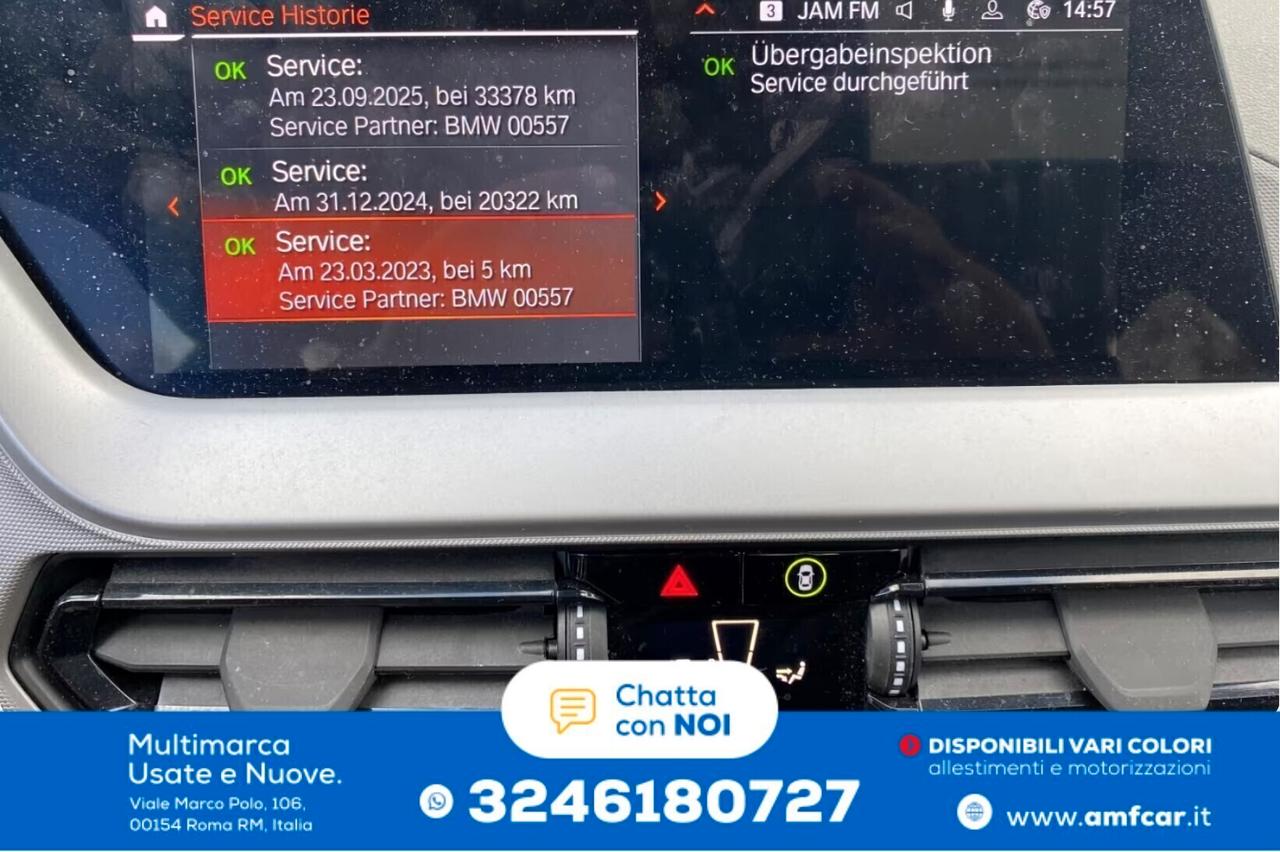 BMW 118 i Advantage, LED, Navigatore, PDC, Cambio automatico