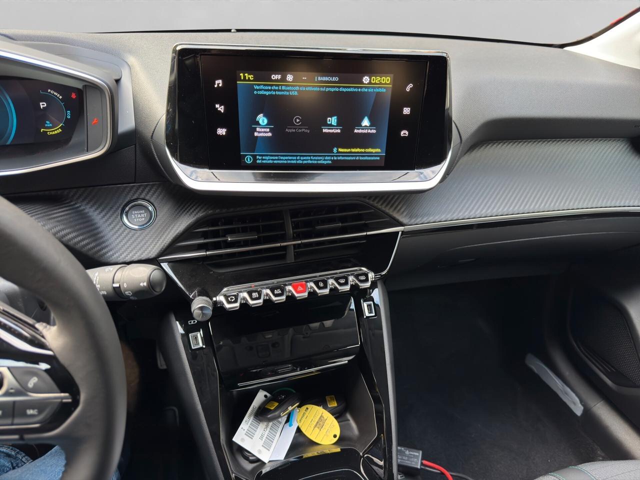 Peugeot 208 motore elettrico 136 CV 5 porte GT