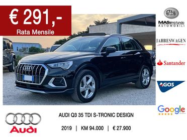 AUDI Q3 2.0 TDI S-Tronic Advanced Navi, Panorama, Unico Prop.