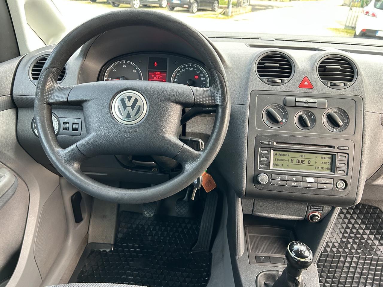 VOLKSWAGEN CADDY LIFE 1.9 TDI 105CV 5 POSTI