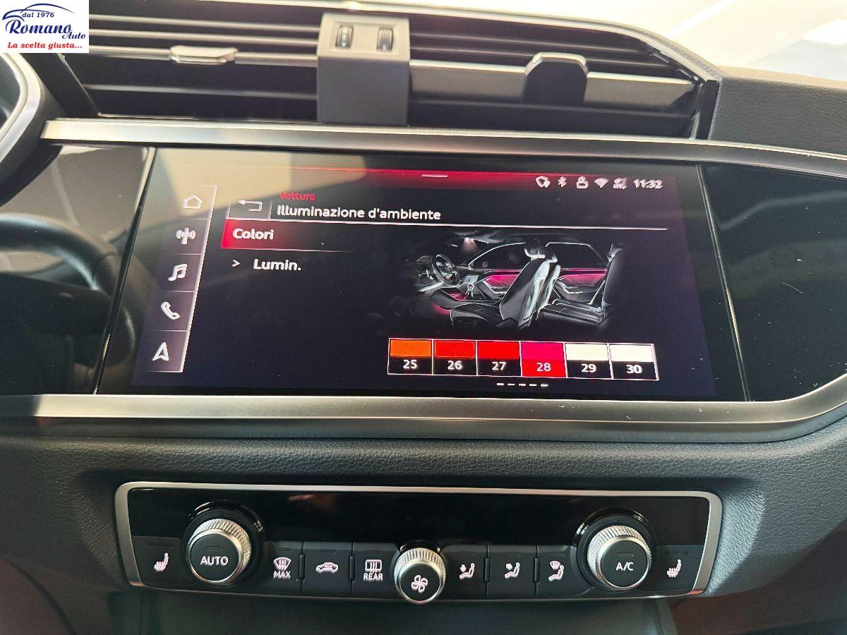 Audi Q3 SPB 35 TDI S tronic Identity Black /PELLE/R20