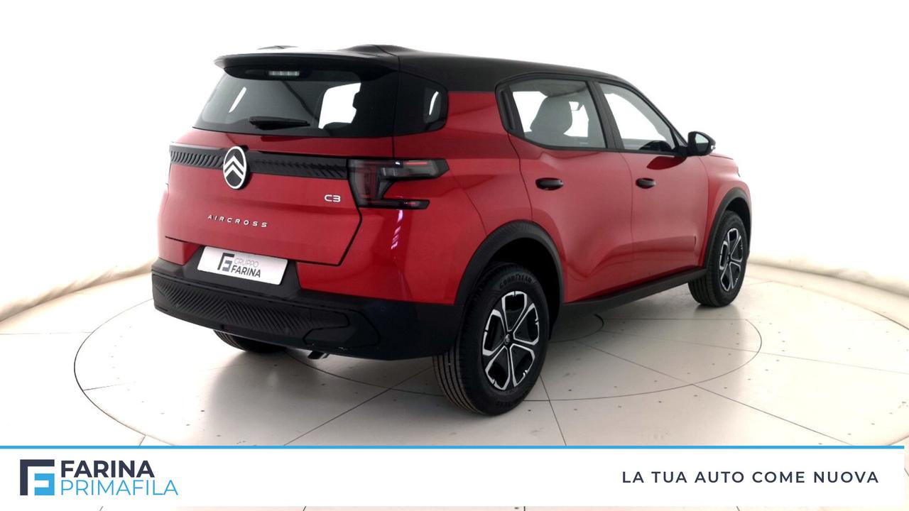 CITROEN Nuova C3 Aircross PureTech Turbo 100 MT6 - YOU