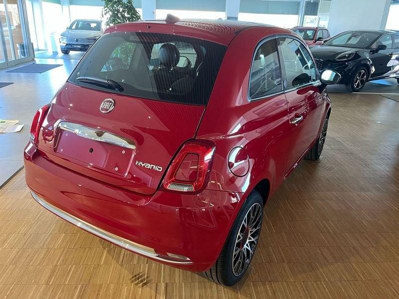 FIAT 500 1.0 Hybrid Red