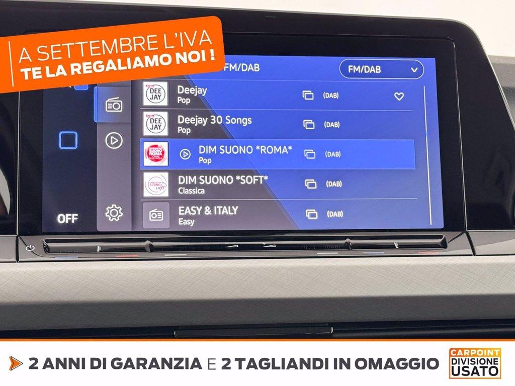 VOLKSWAGEN Golf 1.0 etsi evo life 110cv dsg del 2023